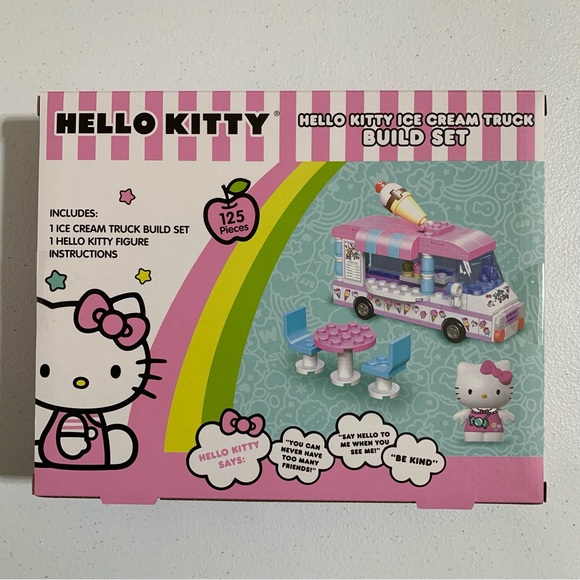 Sanrio Hello Kitty Ice Cream Truck Build Set-NIB - Picture 6 of 6